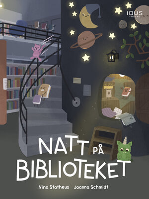 cover image of Natt på biblioteket